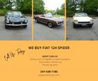 1977 Fiat 124 Spider – Restored, Attractive Lime Green 